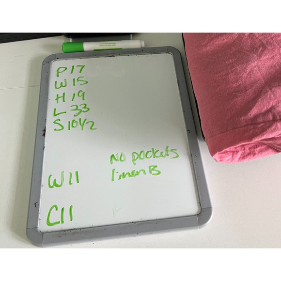 Free People Pink/Coral Short Sleeve Linen Wrap Dress size XS Preppy Minimalist - Picture 7 of 7